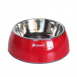 Deluxe Dual Bowl Red (Medium)